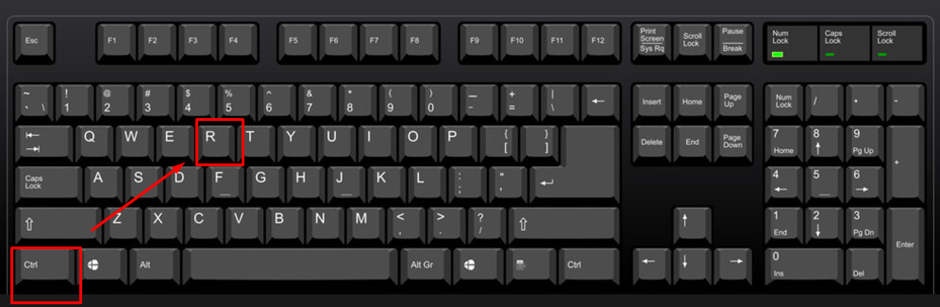 Photoshop ruler keyboard shortcut