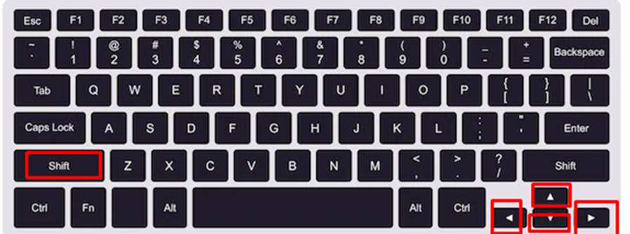 Move Layer in Photoshop Using Keyboard Shortcuts