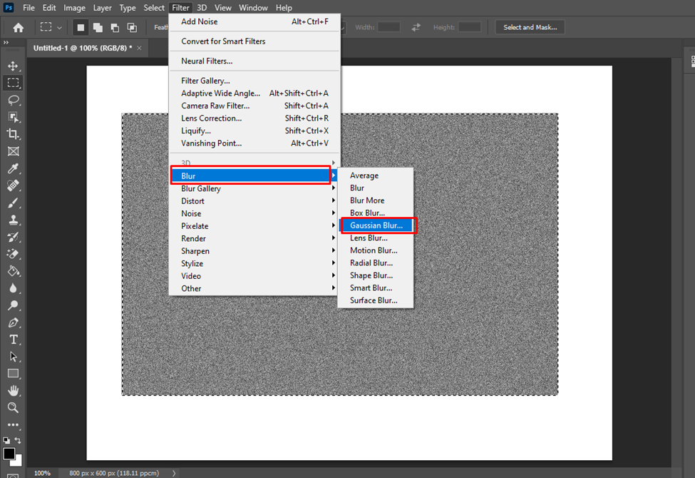 Gaussian Blur.