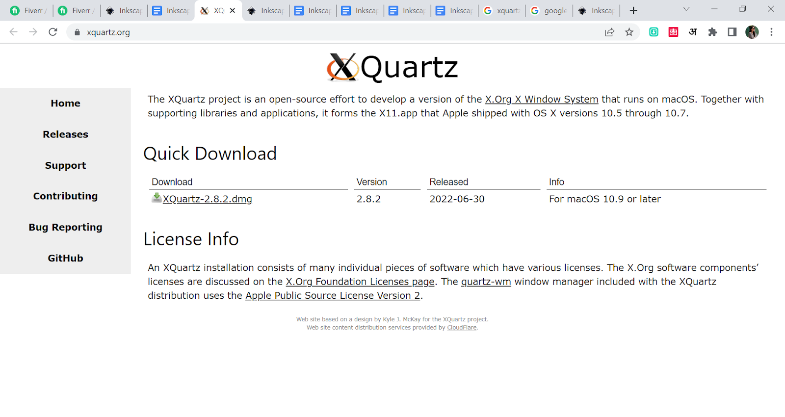 Download Xquartz