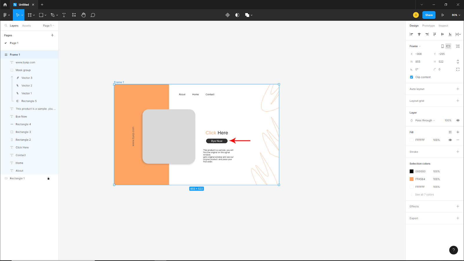 Figma button