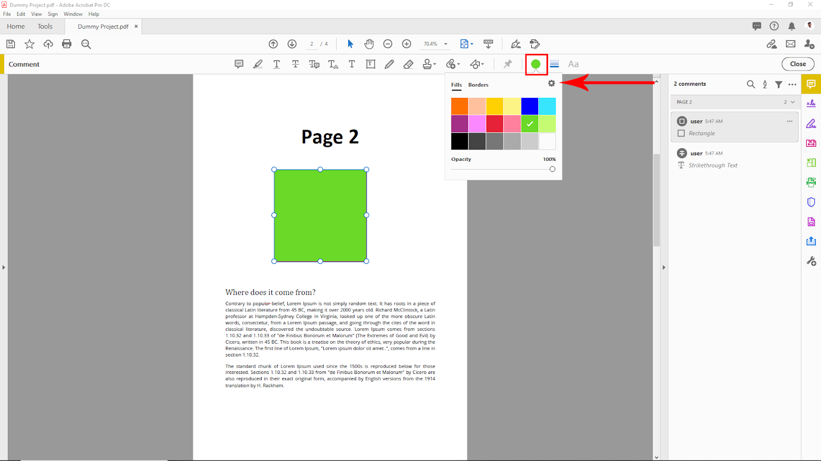 Color Pallet