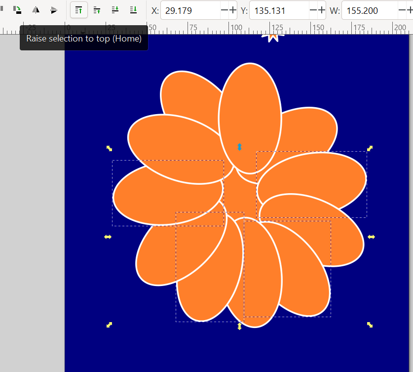 Orange Petals