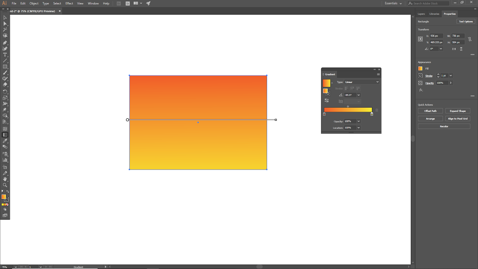 Illustrator Toolbbar