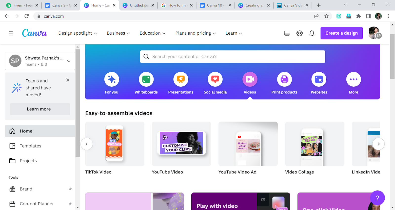 Canva Video Templates