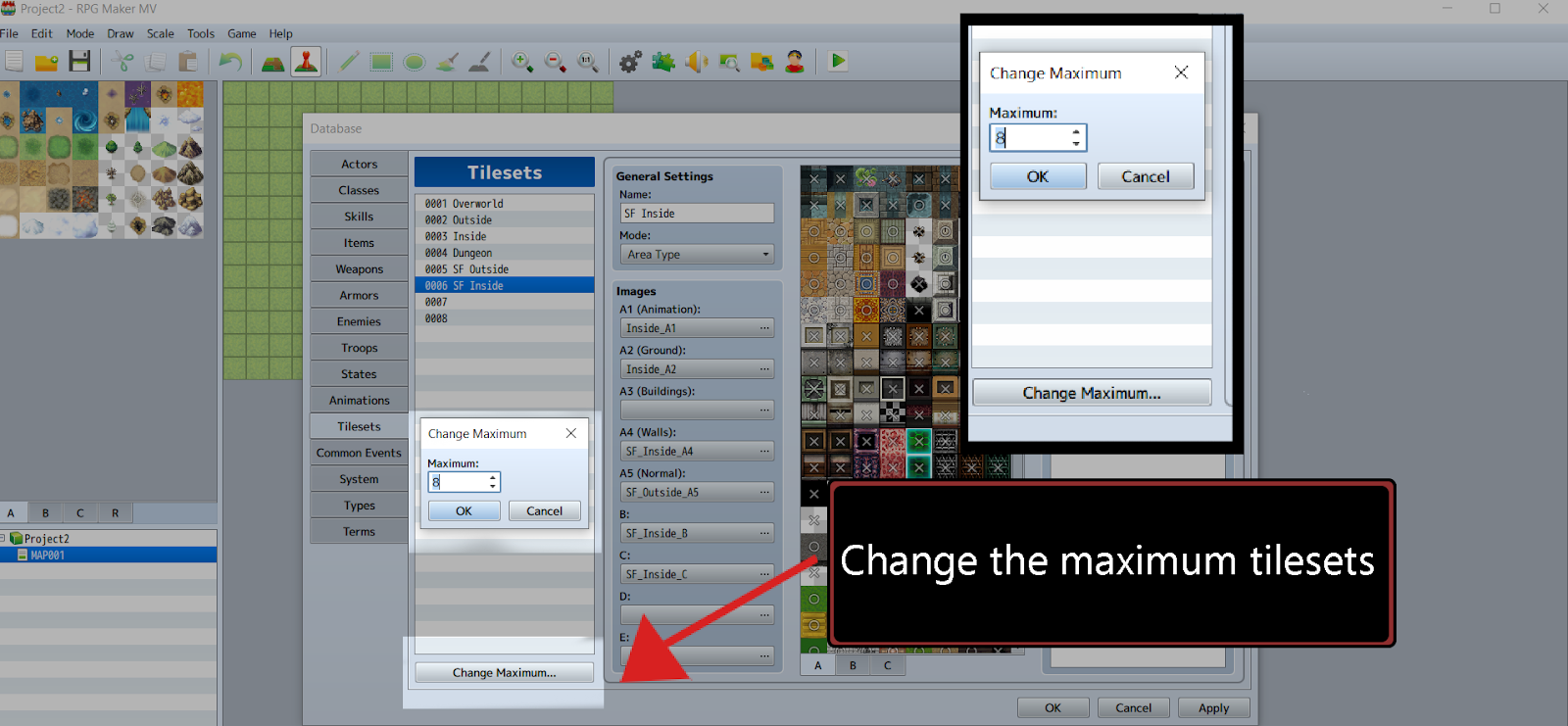 Change Maximum Rpg Maker Tilesets