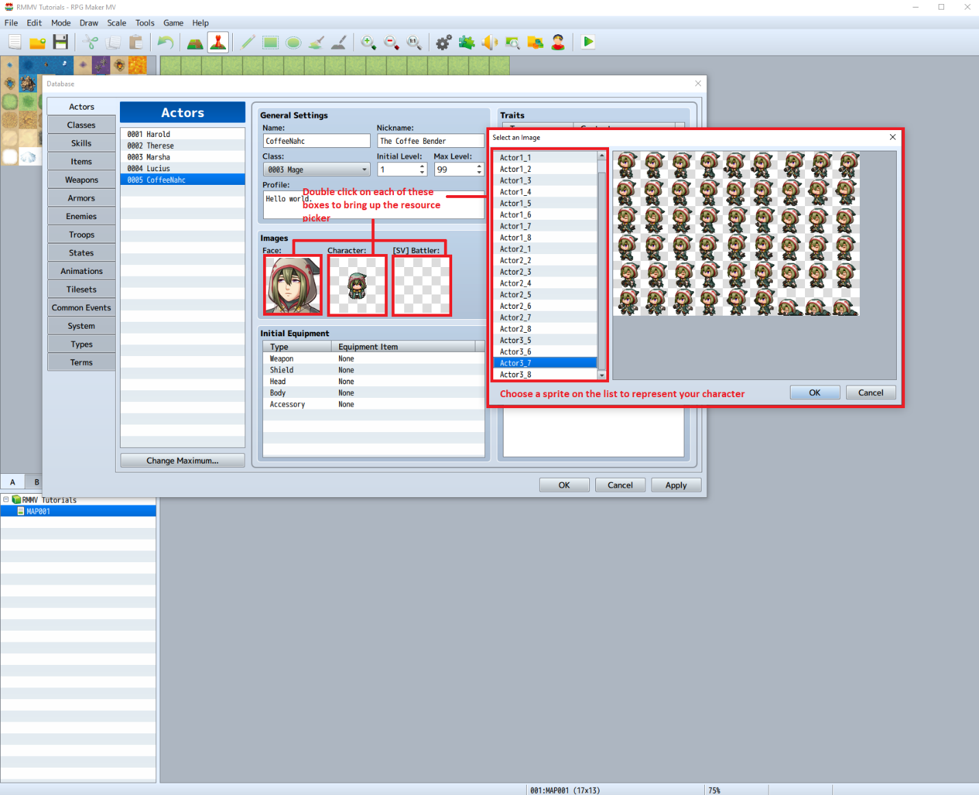 Resource Picker Window