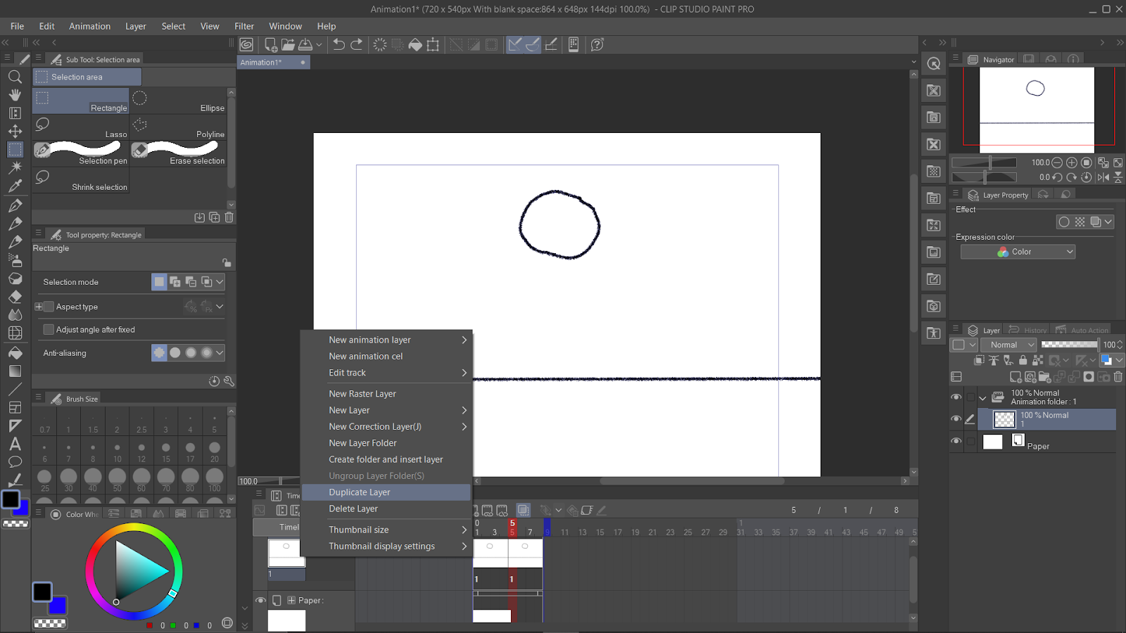Duplicate Layer in Clip Studio Paint