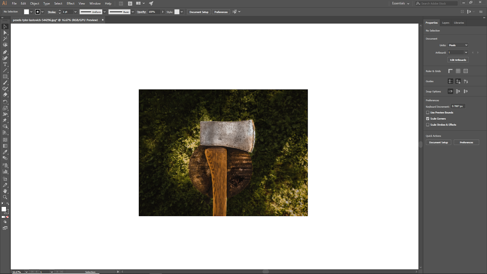 make a clipping mask