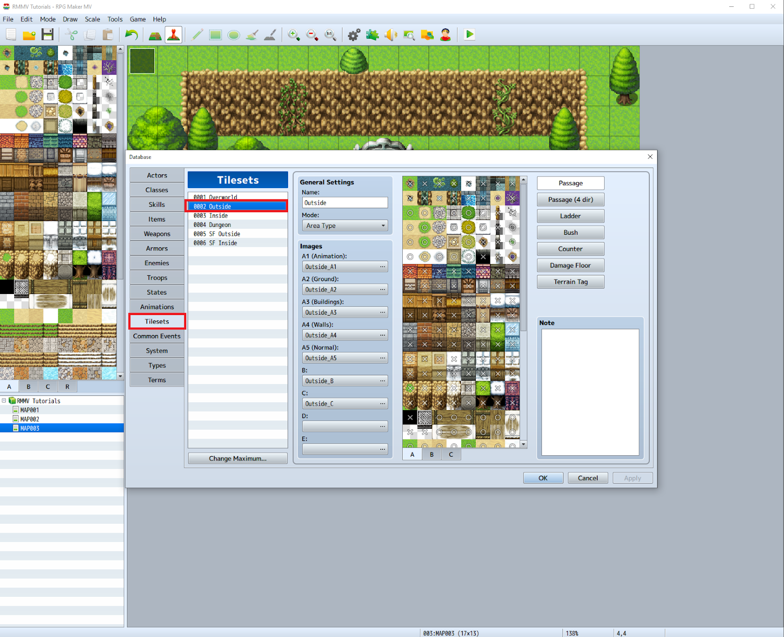 Outside Tilesets