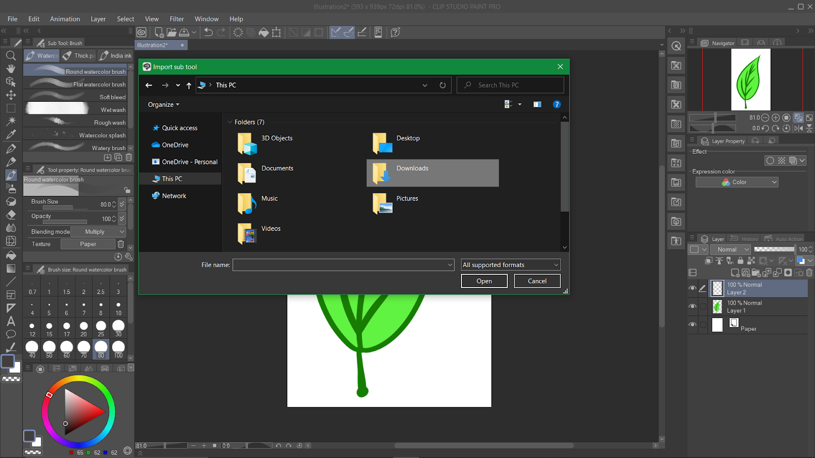 Open Brush File
