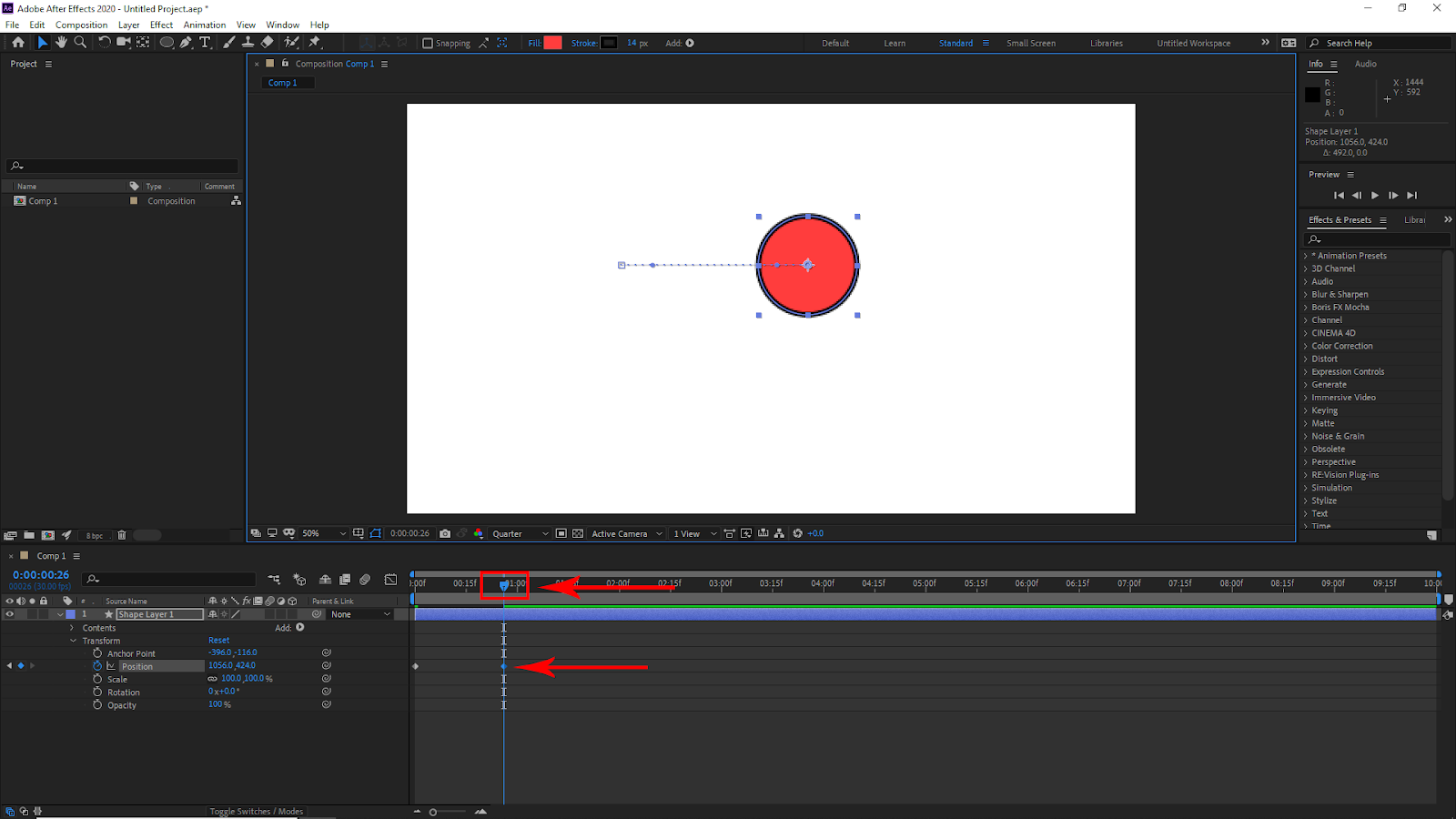 After Effects Time Indicator
