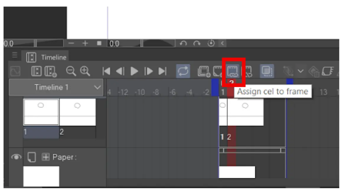 Assign Cell To Frame 