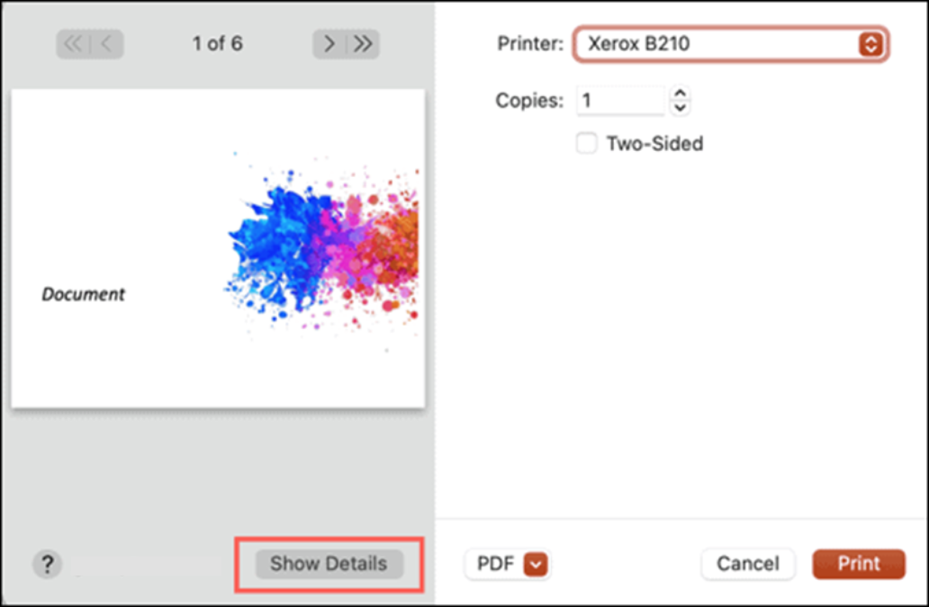After selecting the "Full Page Slides" dropdown, proceed to choose the "Notes Pages" option from the available choices