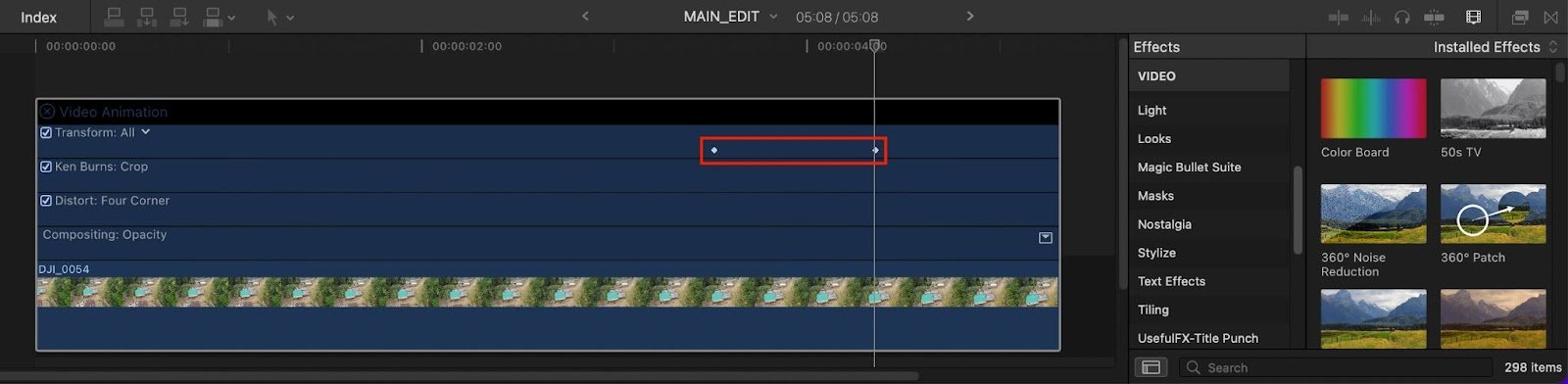 Increase zoom speed in Final Cut Pro