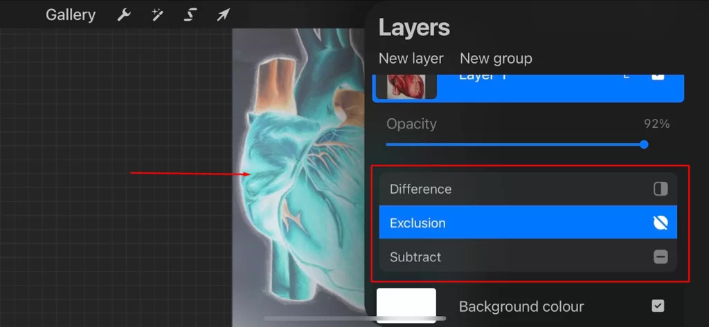 Change The Opacity of a Layer in Procreate