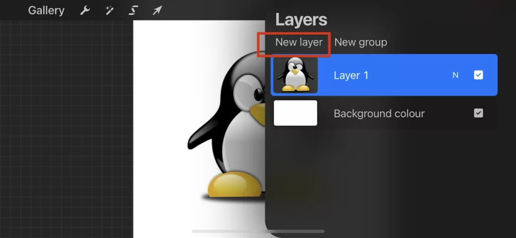 add new layer