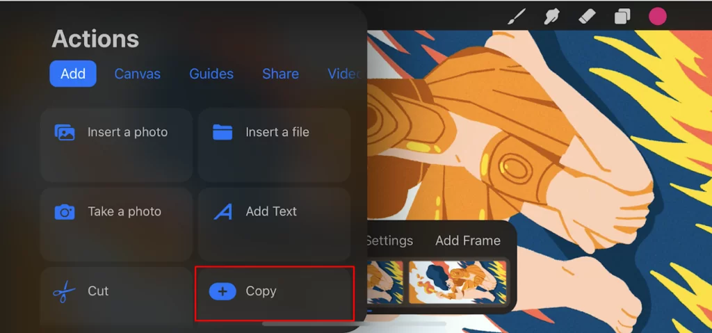 How to Copy Procreate