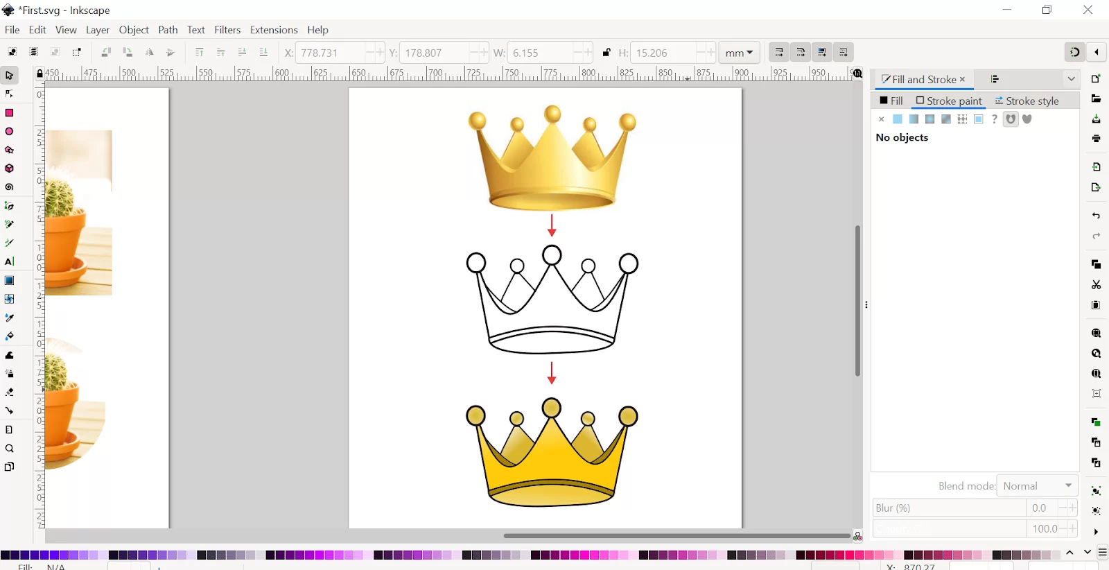 Ready To Use Inkscape File