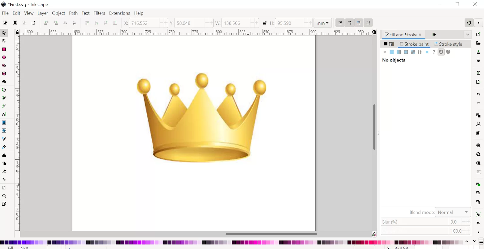 Import Image into Inkscape