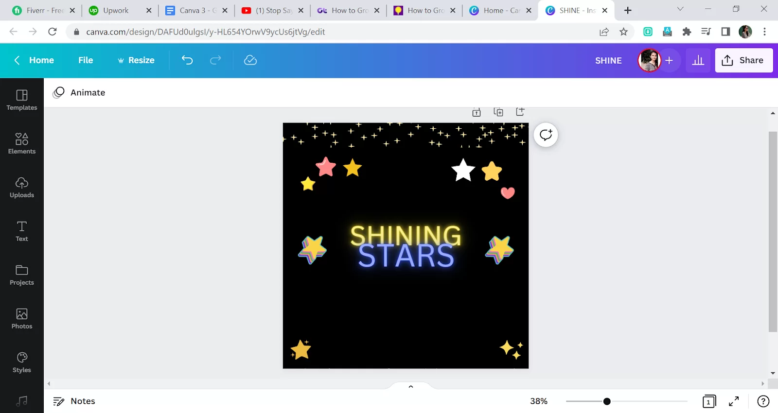 Group on Canva