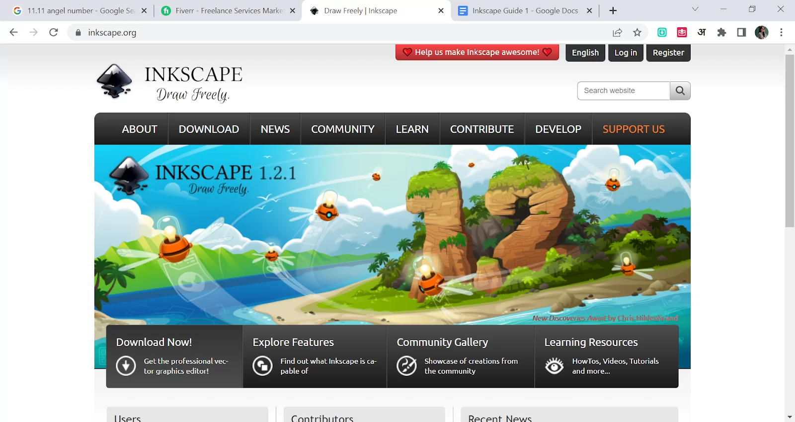 Download Inkscape