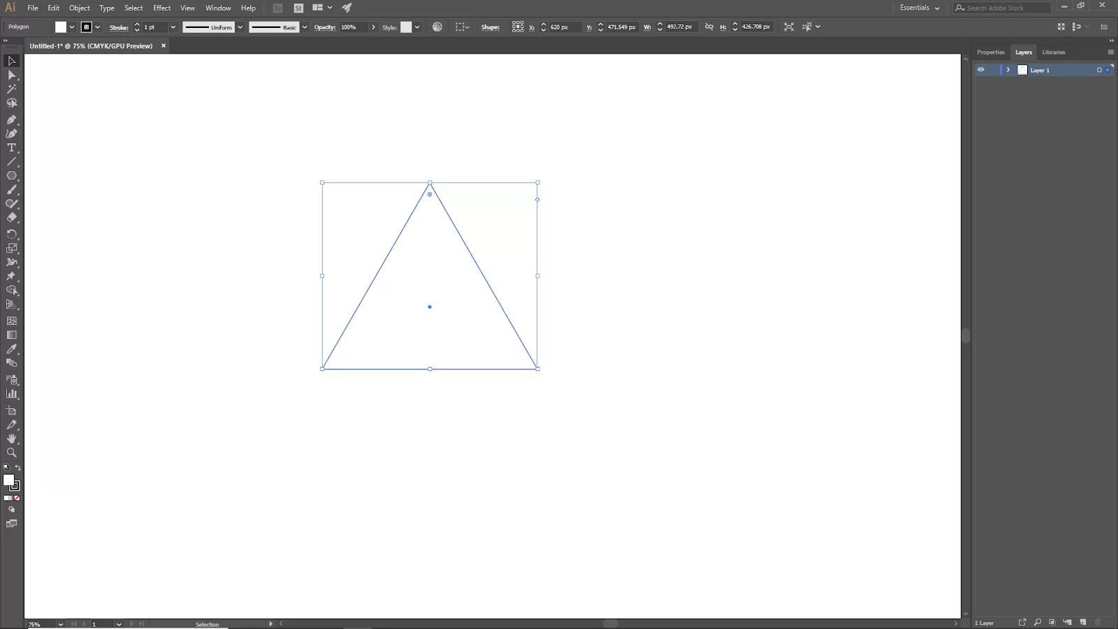 Polygon Shape in Illustrator