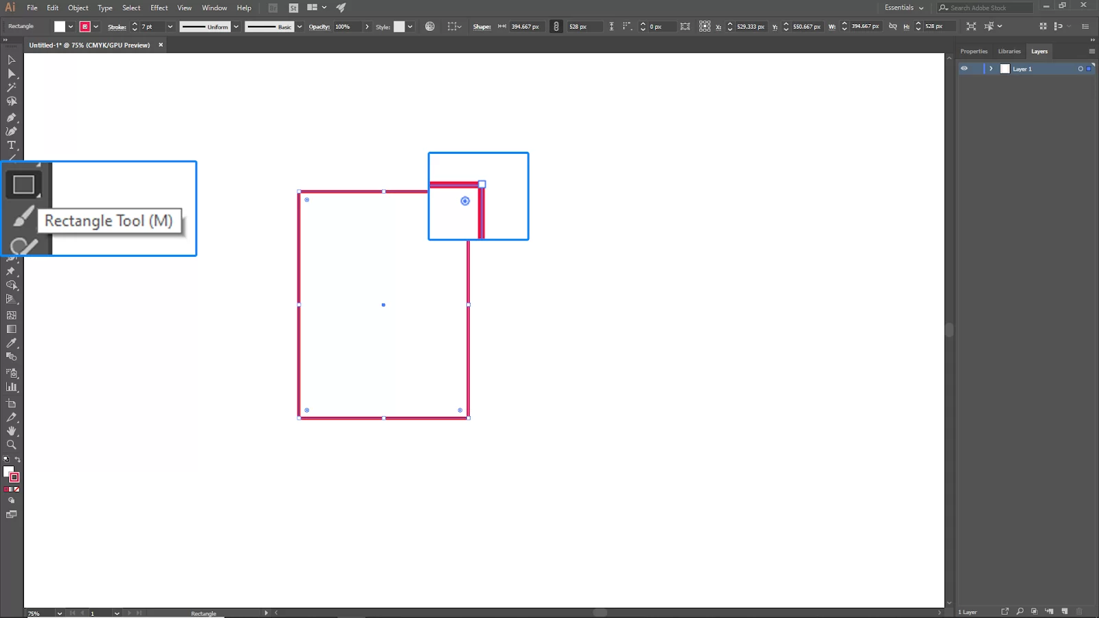 Circle Dots in Illustrator