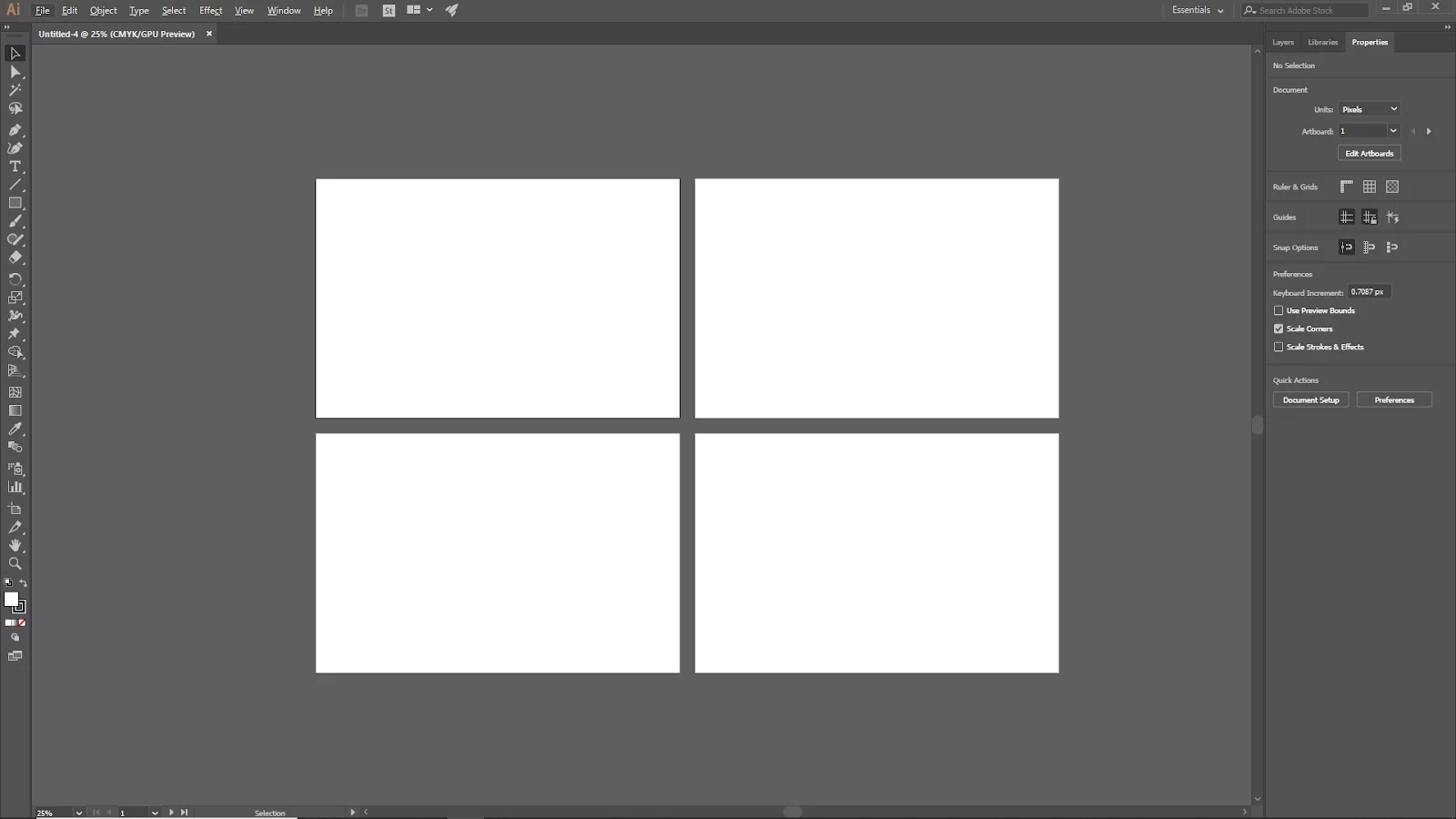 Artboards in Illustrator