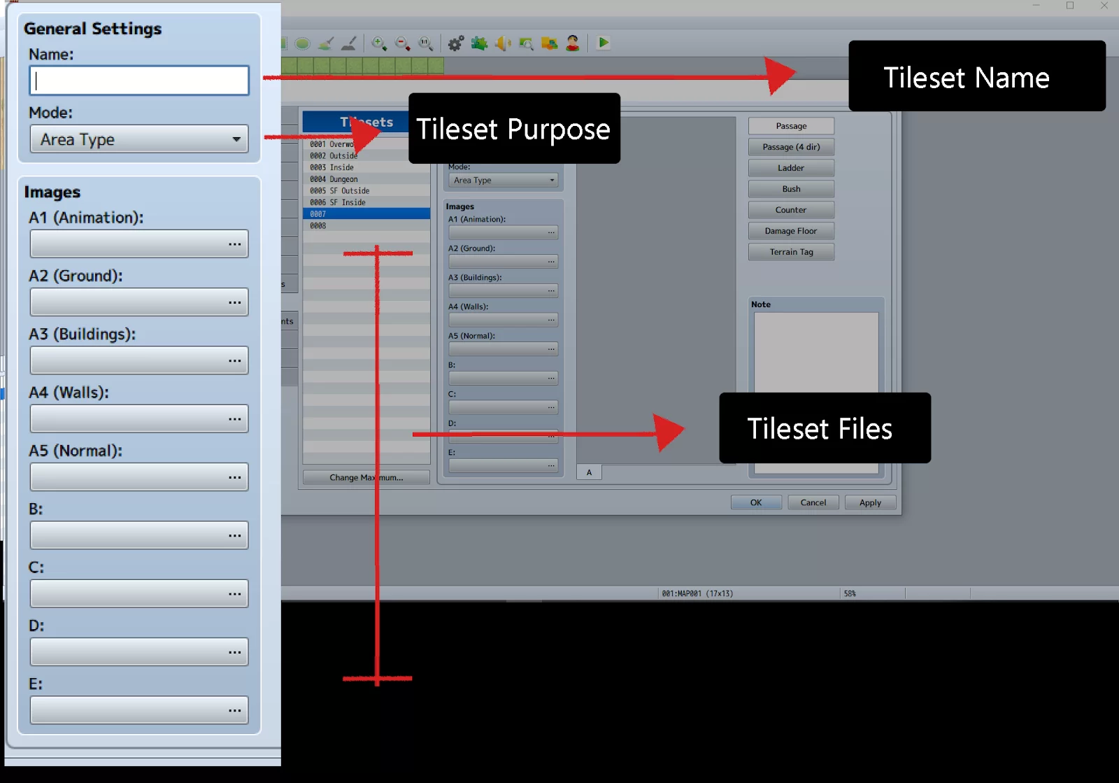 Rpg Maker Tilesets Manager Properties