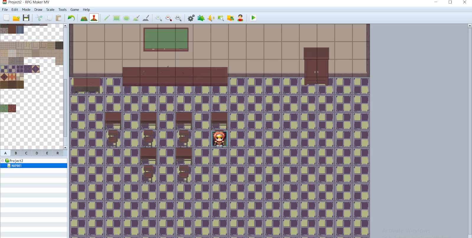 Uisng Rpg Maker Tilesets