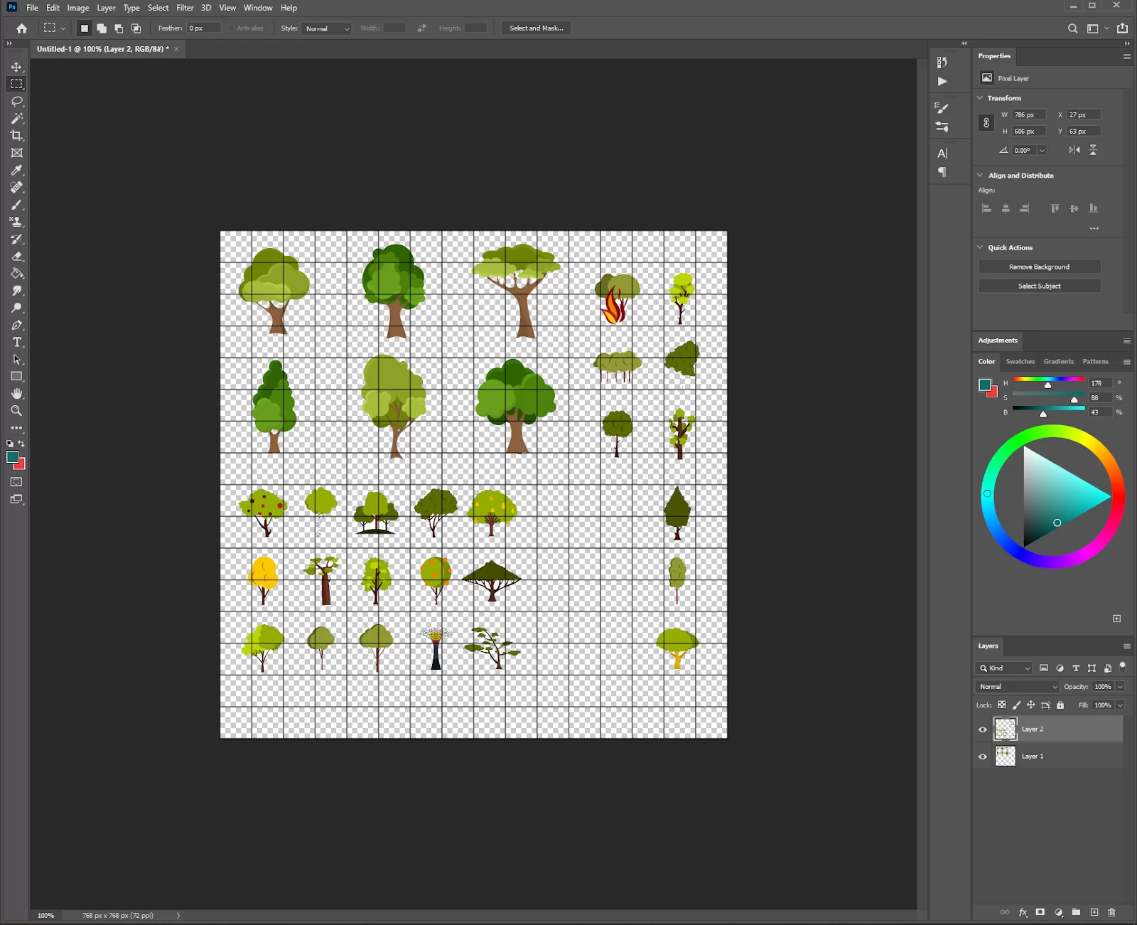 Photoshop Tilesets