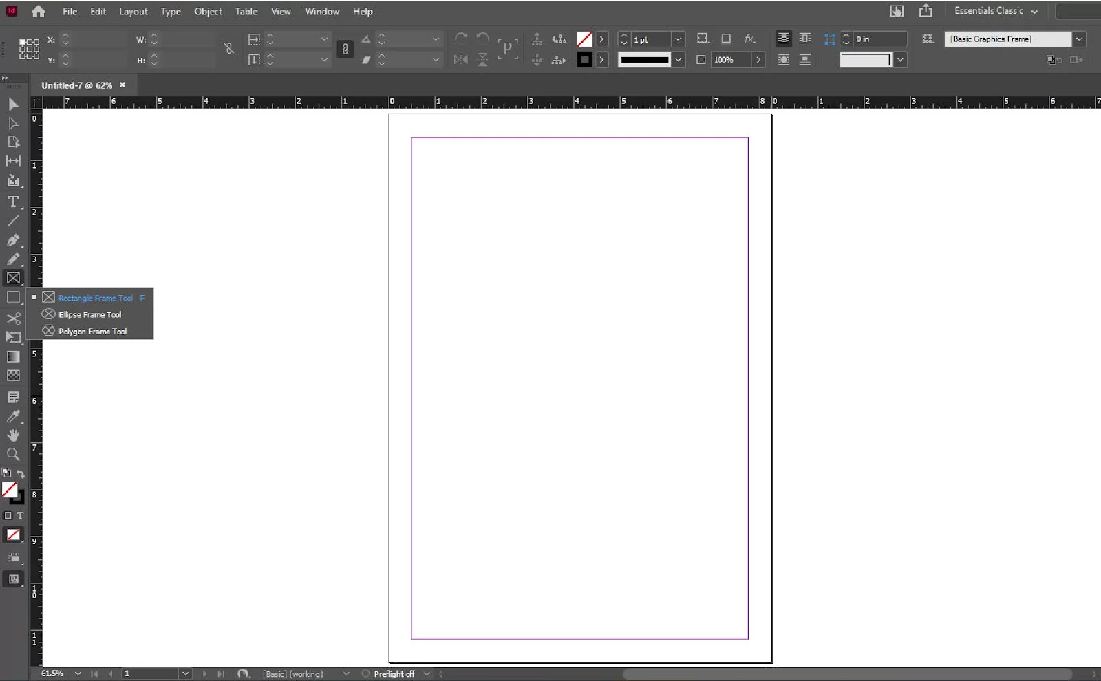 Create InDesign Document