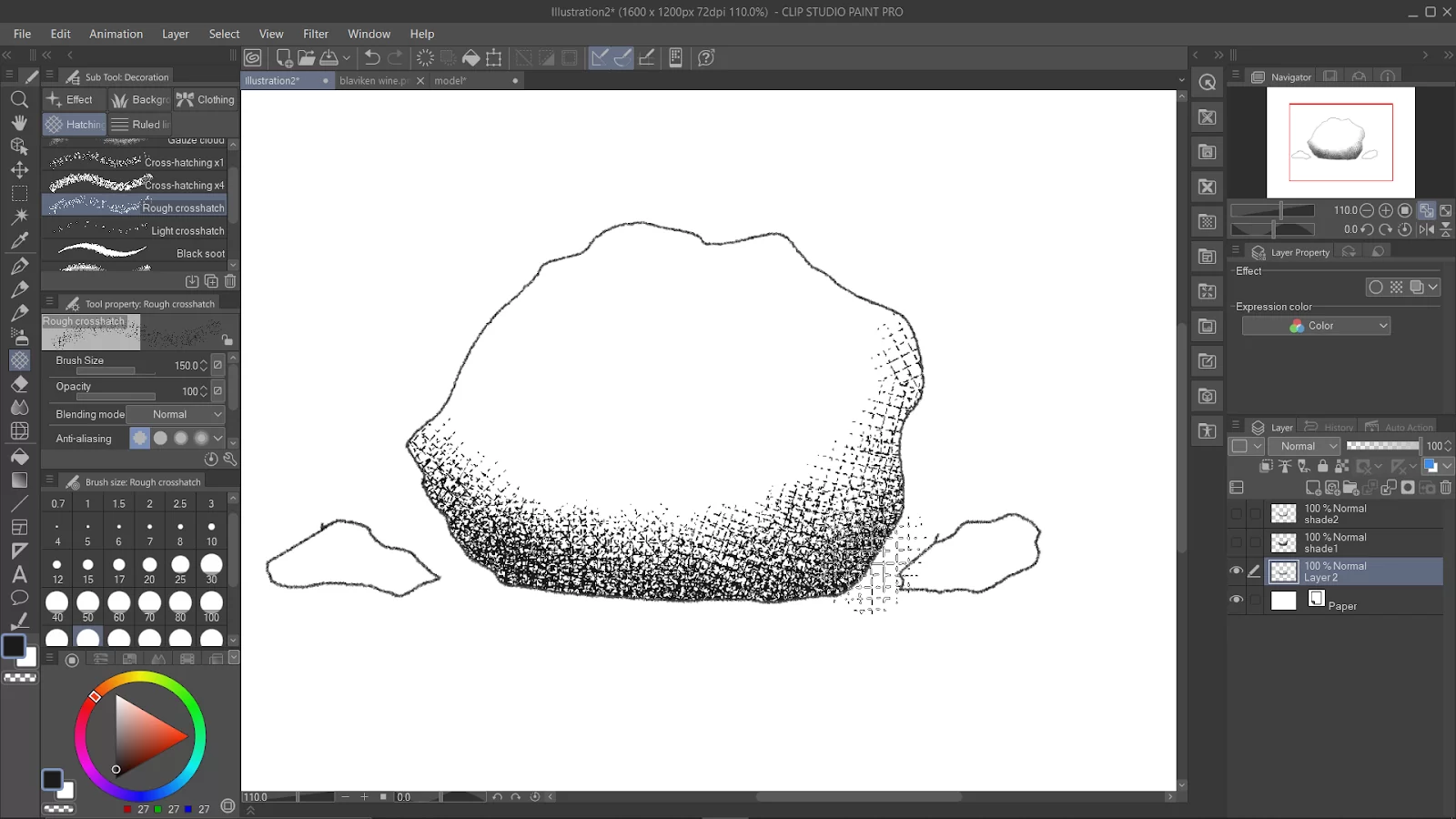 Decorations Tool in Clip Studio Paint