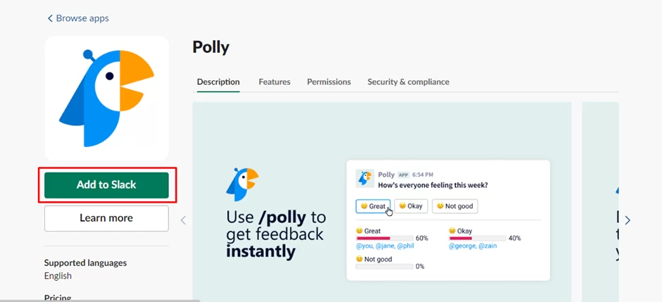 poll app